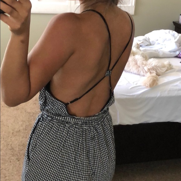 Black and white jumpsuit - Picture 4 of 4